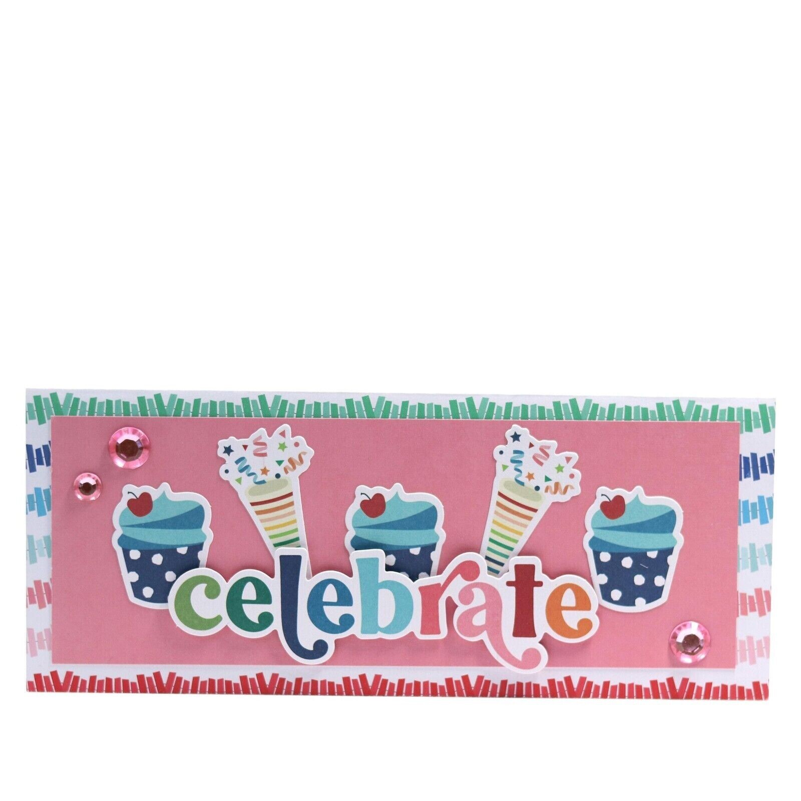 Diamond Press Happy Day Slimline Card Kit New