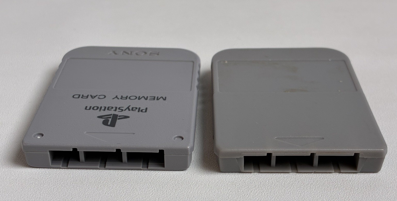 Playstation 1 PS1 Console Original Memory Card SCPH-1020 + unbranded/3rd Party
