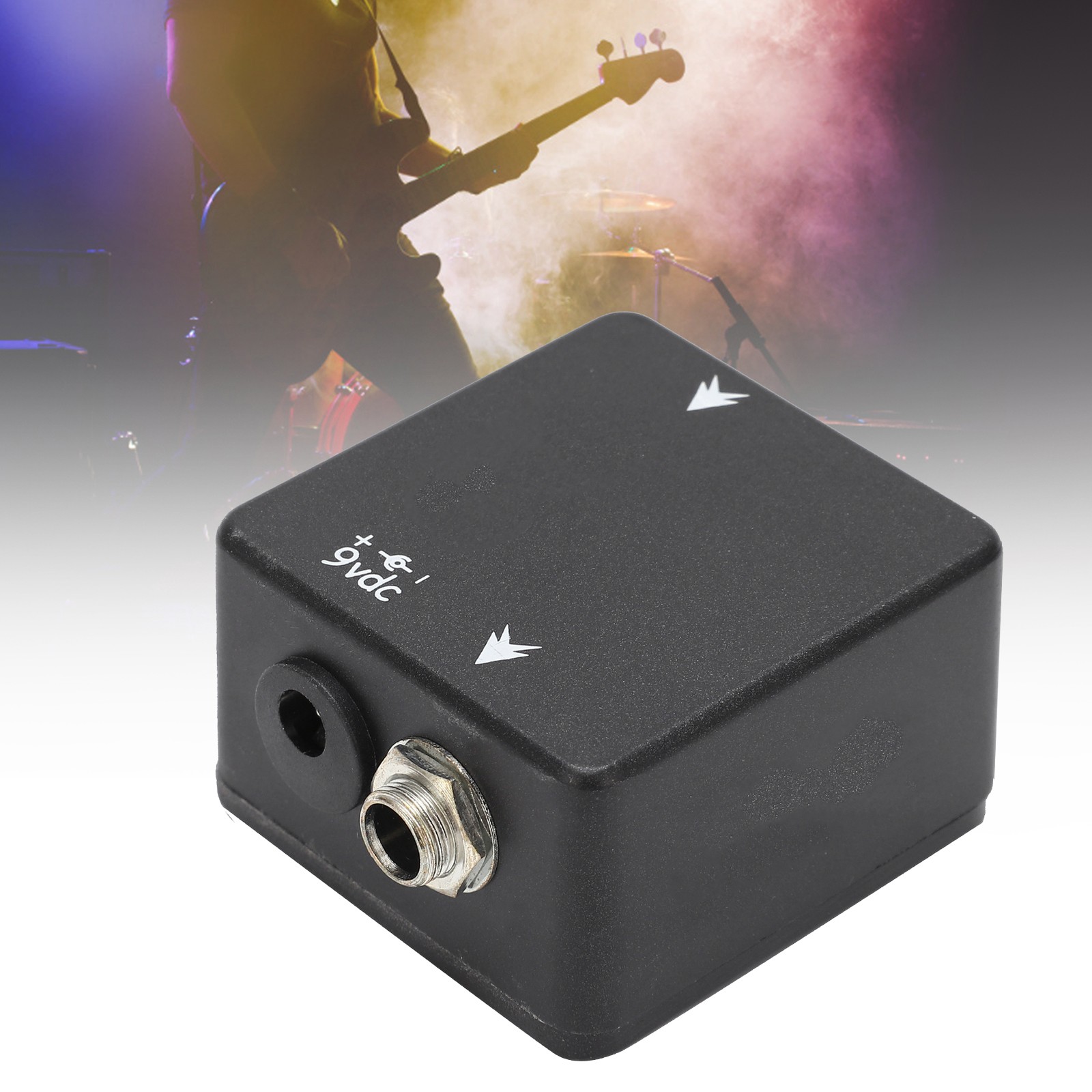 Portable Black Guitar Buffer Effect Pedal For Amplified Sound Popular