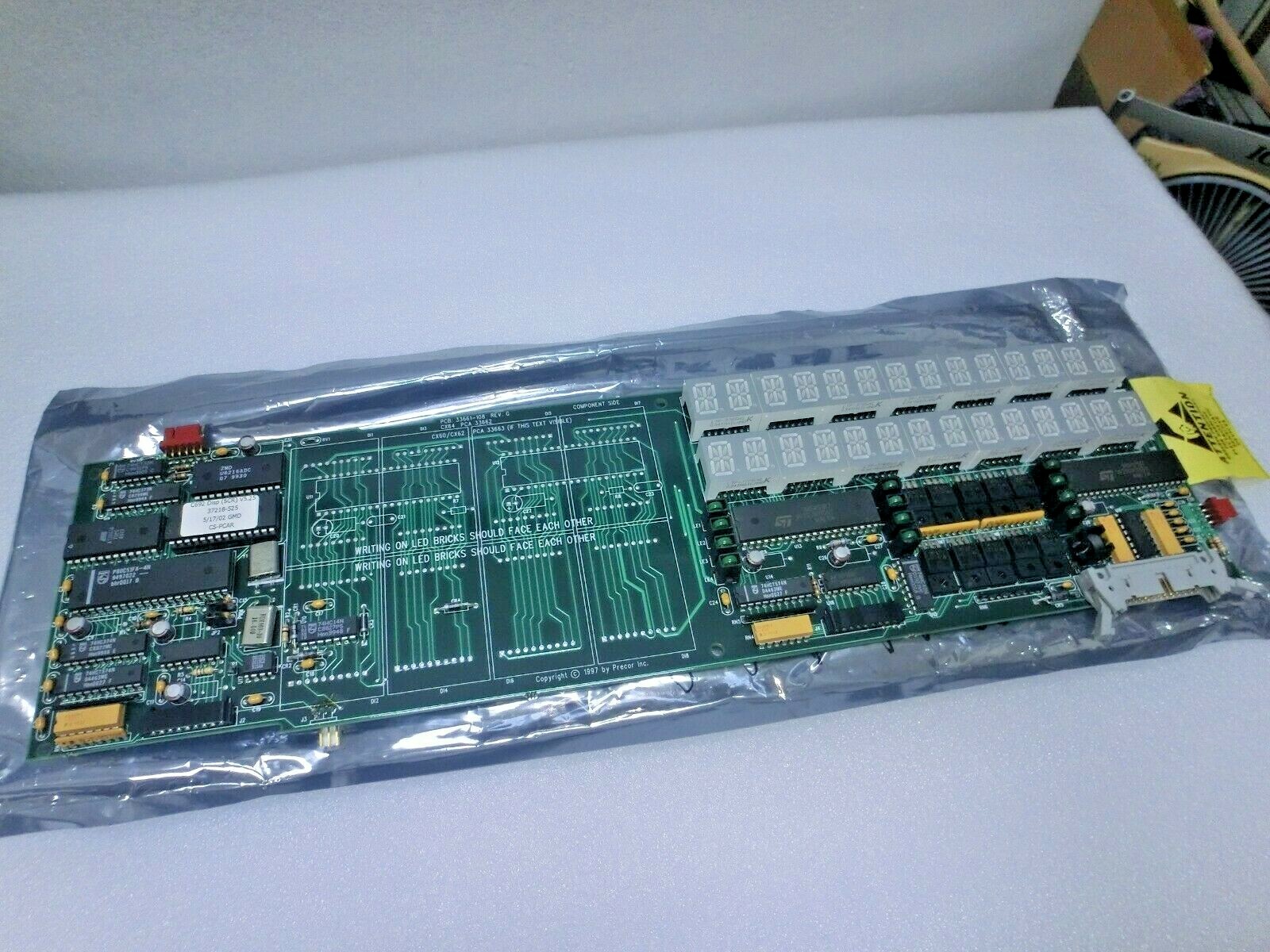 Precor Treadmill 33663-115 Assy Upper PCA Hubb Board C692,Unused,USA+95312