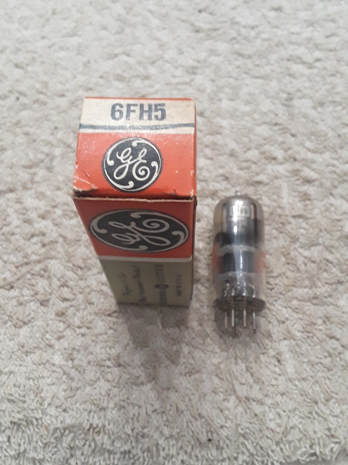 NOS GE 6FH5 Vacuum tube