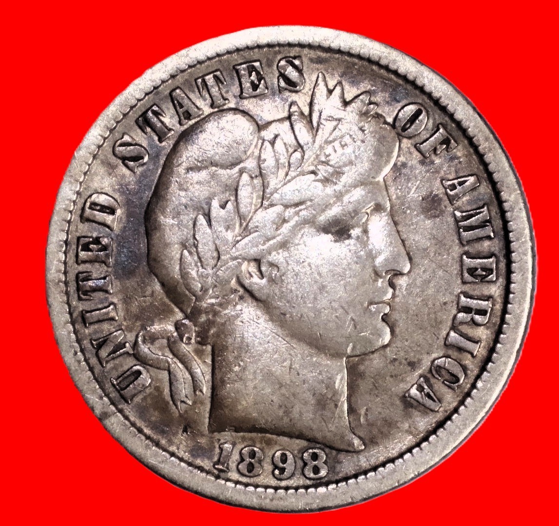 1898-O Barber Dime - Choice Very Fine