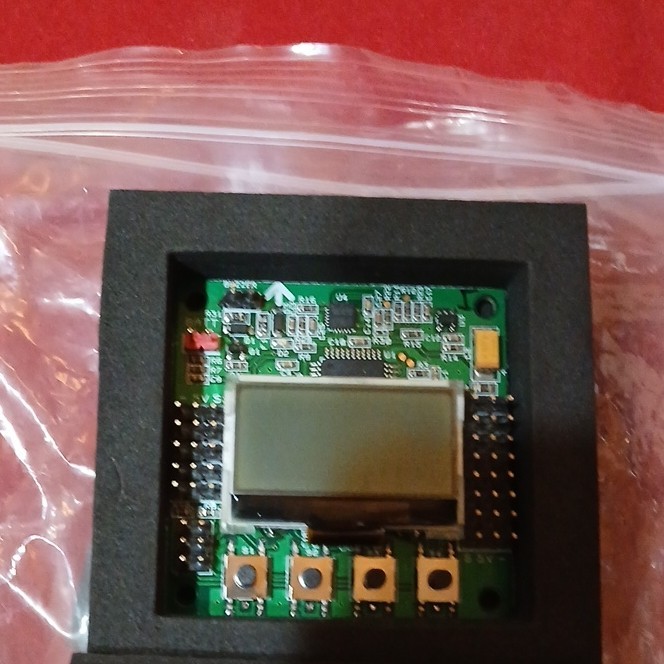 tandertrunk LCD Character Display Module with Control Buttons, Green/Black