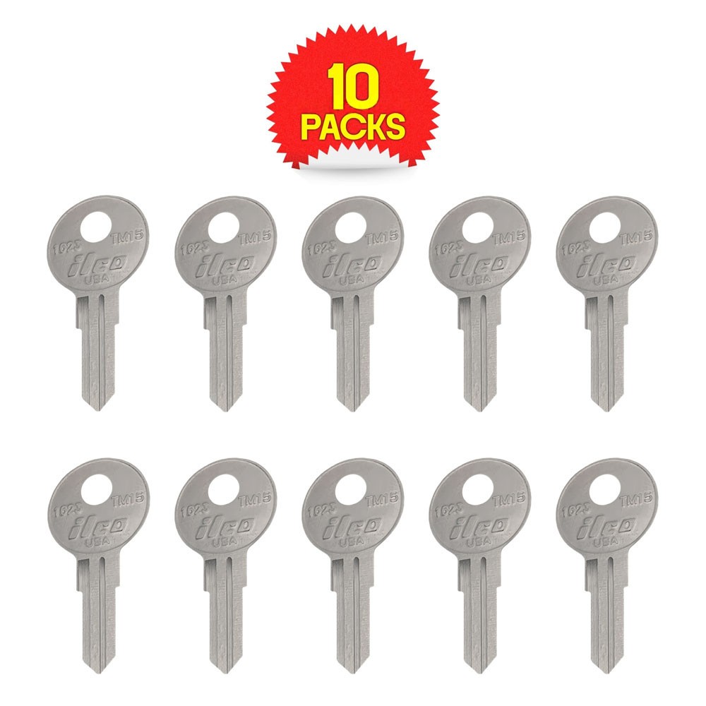TM15 / 1623 Key Blank Nickel