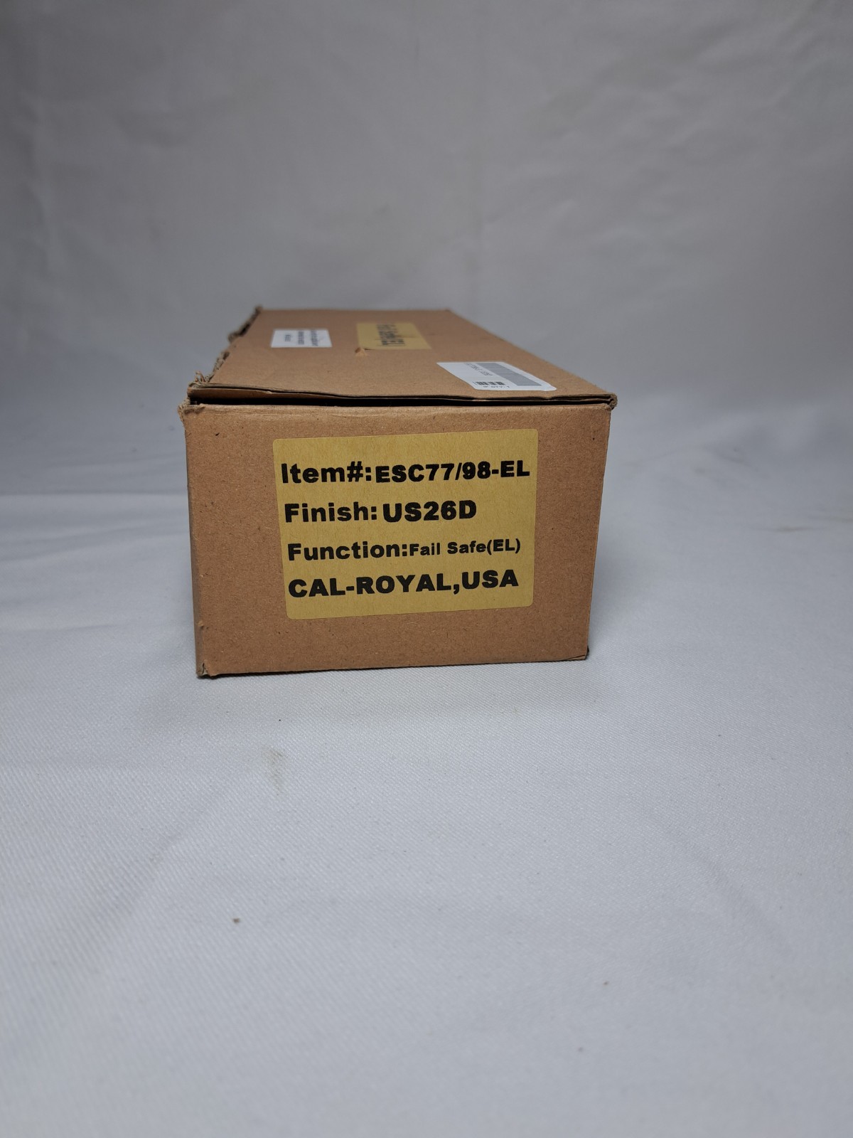 Cal-Royal ESC77-98-EL-EU Cal-Royal Electrified Exit Device Trim w/Key