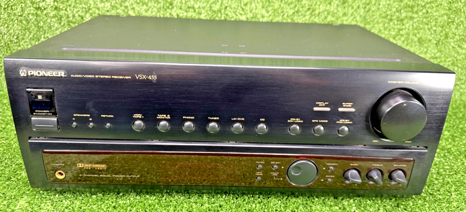 Pioneer VSX-455 AV Receiver AM/FM Tuner Stereo Amp Dolby No Remote Tested