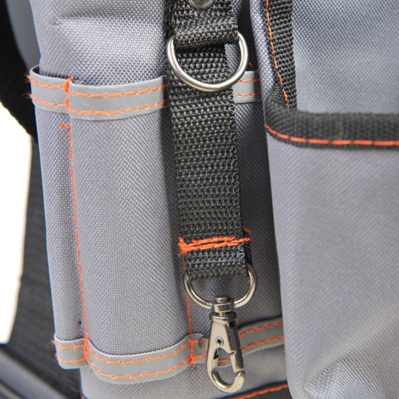 Tool Bag Canvas Cloth Tool Storage Organizer with Multiple Compartments