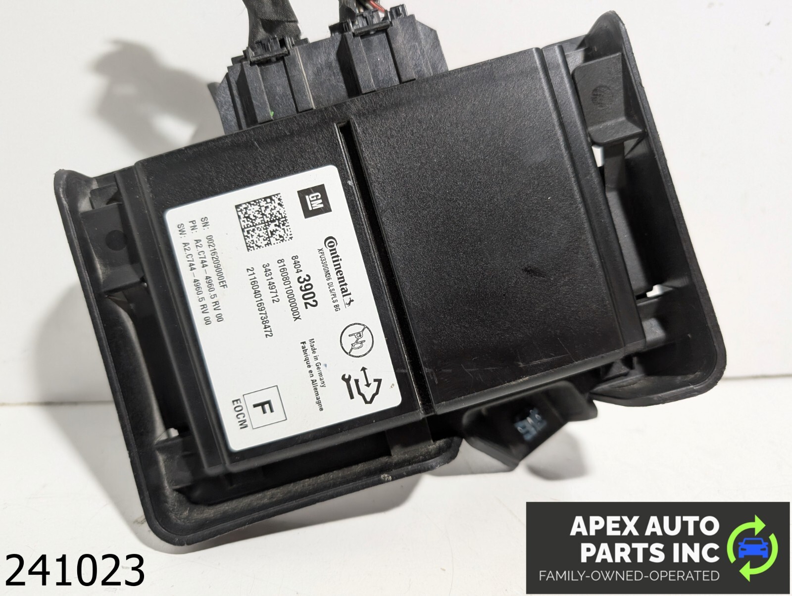 OEM 2016 Chevrolet Malibu Collision Avoidance Mitigation Relay Control Module