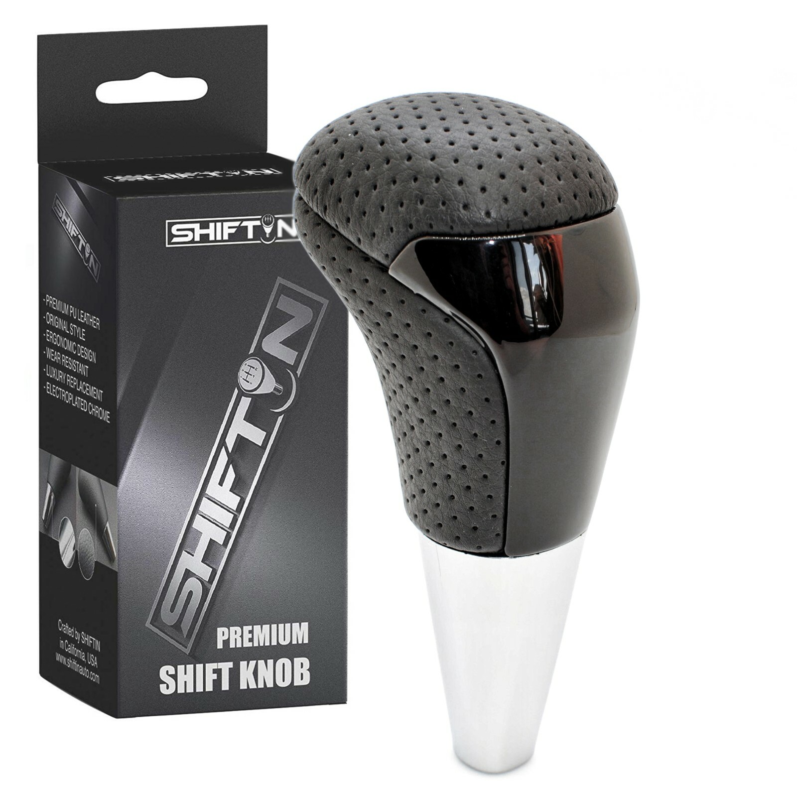 Piano Black Gear Shift Knob Shifter for Toyota Land Cruiser 4Runner Lexus LX