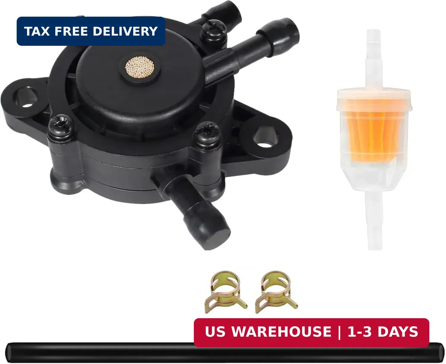 Replacement Fuel Pump Kit For Husqvarna YTH24K48 960430140 960430141 960450035 9