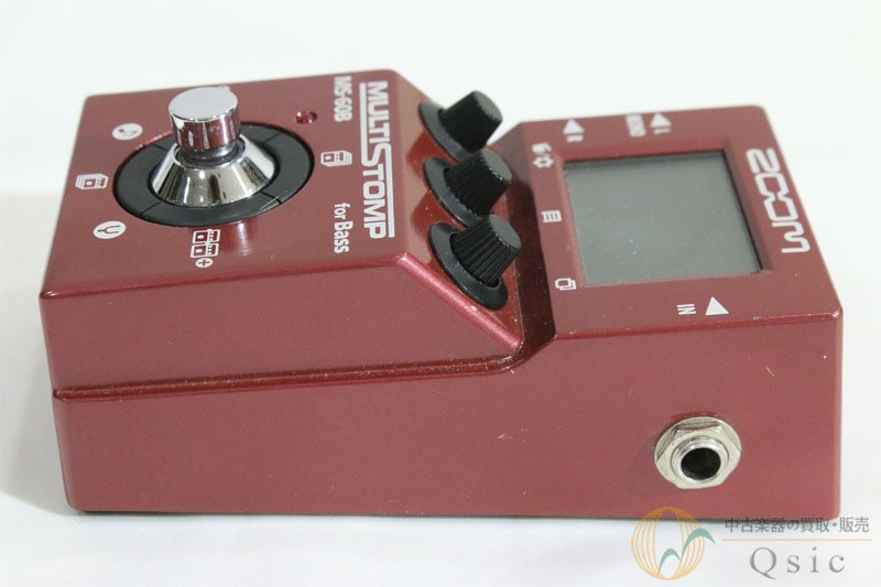 Zoom MS-60B Bass Multi-Effects Pedal Compact Used Guitar Effect Processor