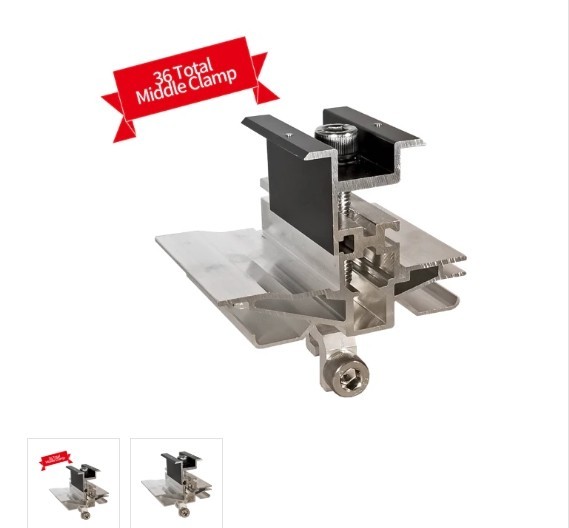 Roof Tech RT-Apex Mid Clamps RT-Apex30 Mid Box of 12
