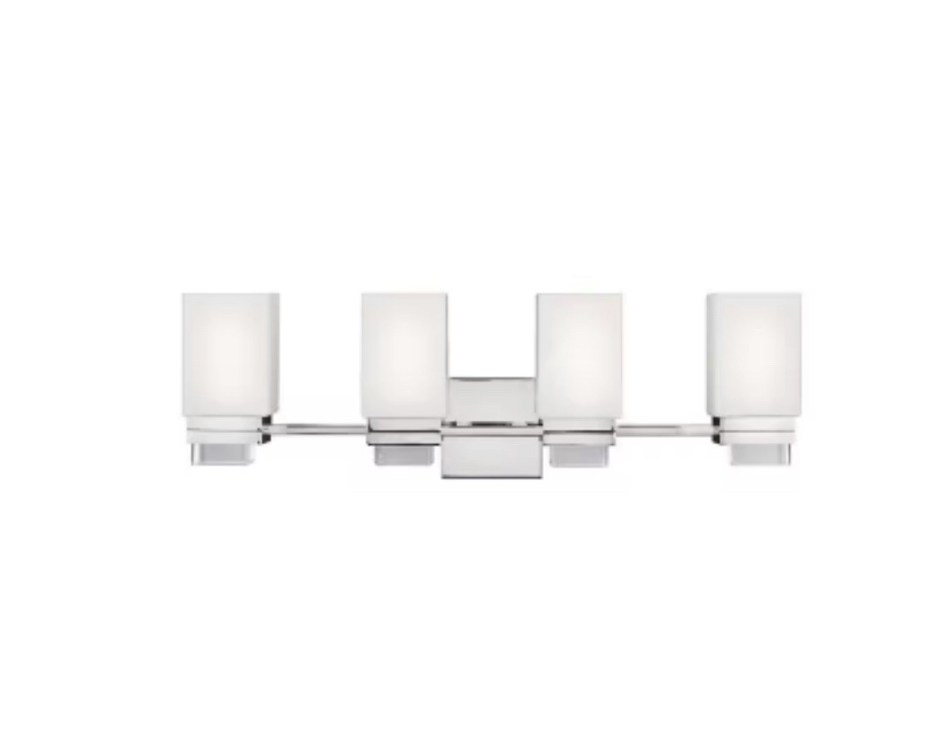 Feiss Maddison 4-Light Vanity | VS20604PN | *Read Description-New, Incomplete*