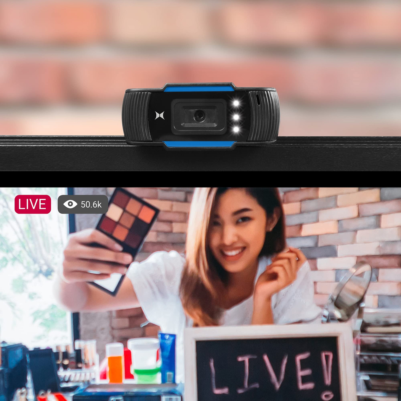 XTREME XCA21007BLK XTREME Studio PRO Web CAM