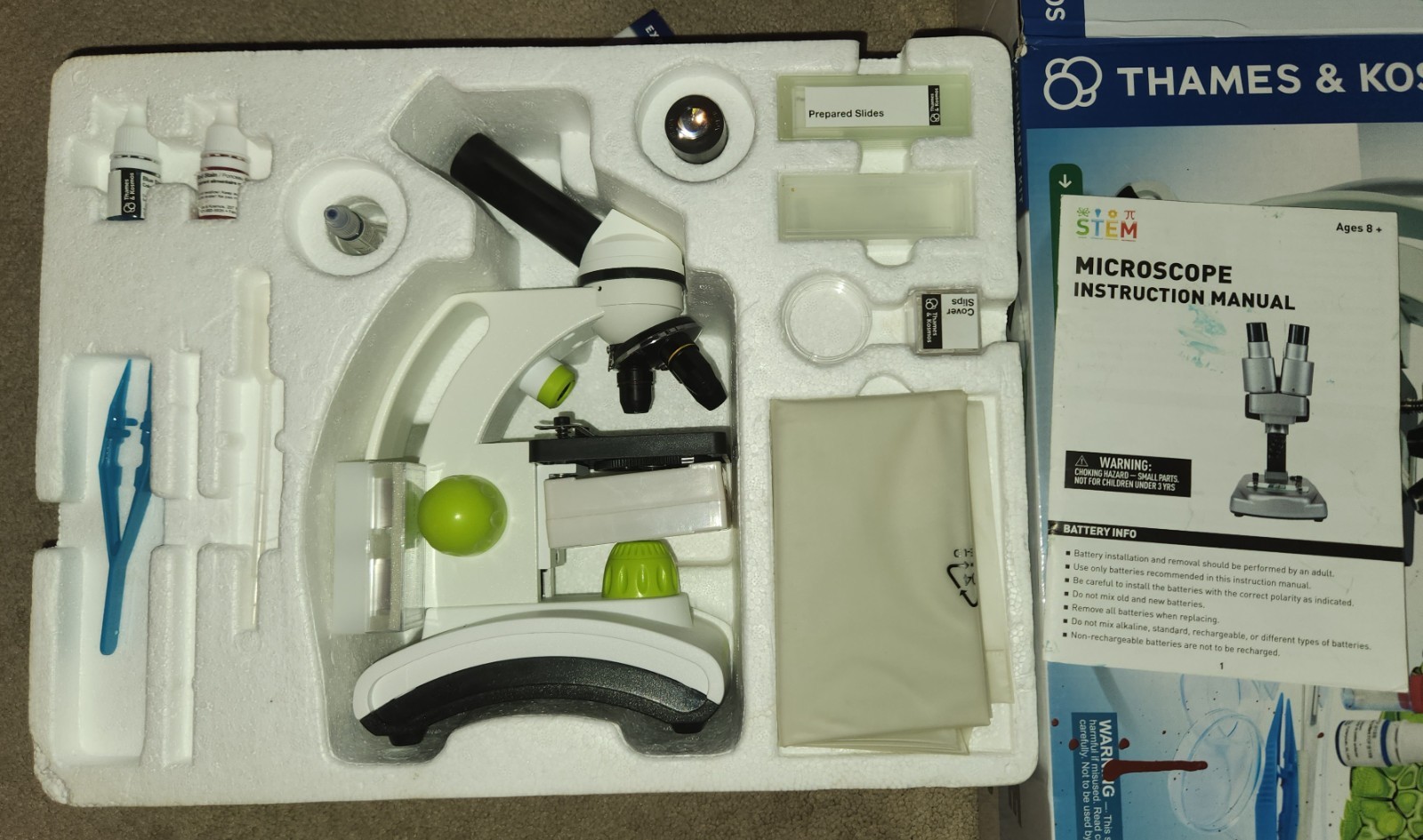 Thames & Kosmos Tk2 Scope - Microscope and Biology Kit