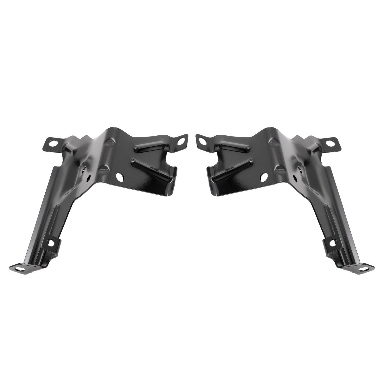Outer /Inner Front Bumper Brackets For GMC Sierra 1500 2500HD 3500HD 2007-2013