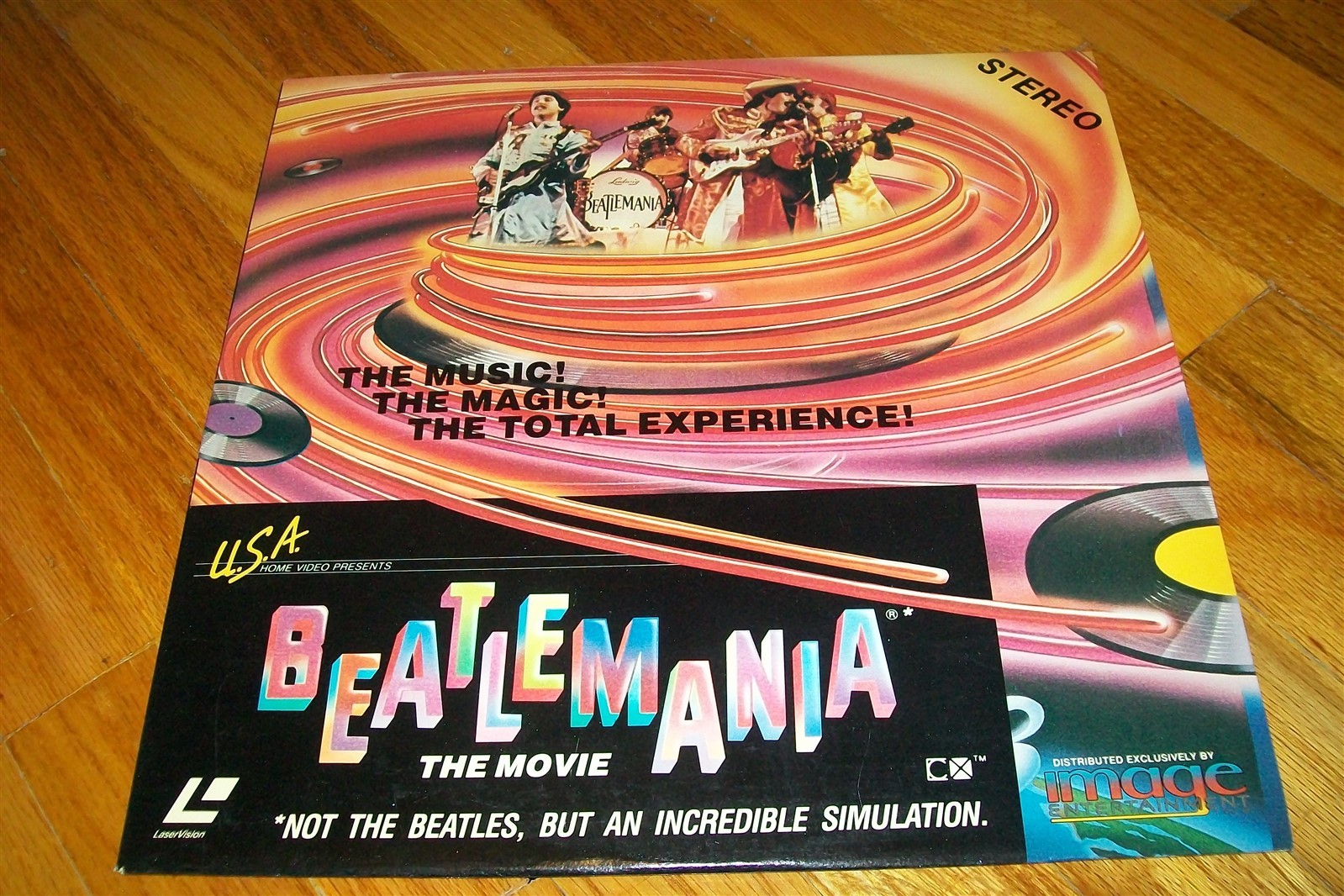 BEATLEMANIA: THE MOVIE Laserdisc LD EXCELLENT CONDITION VERY RARE GREAT FILM!