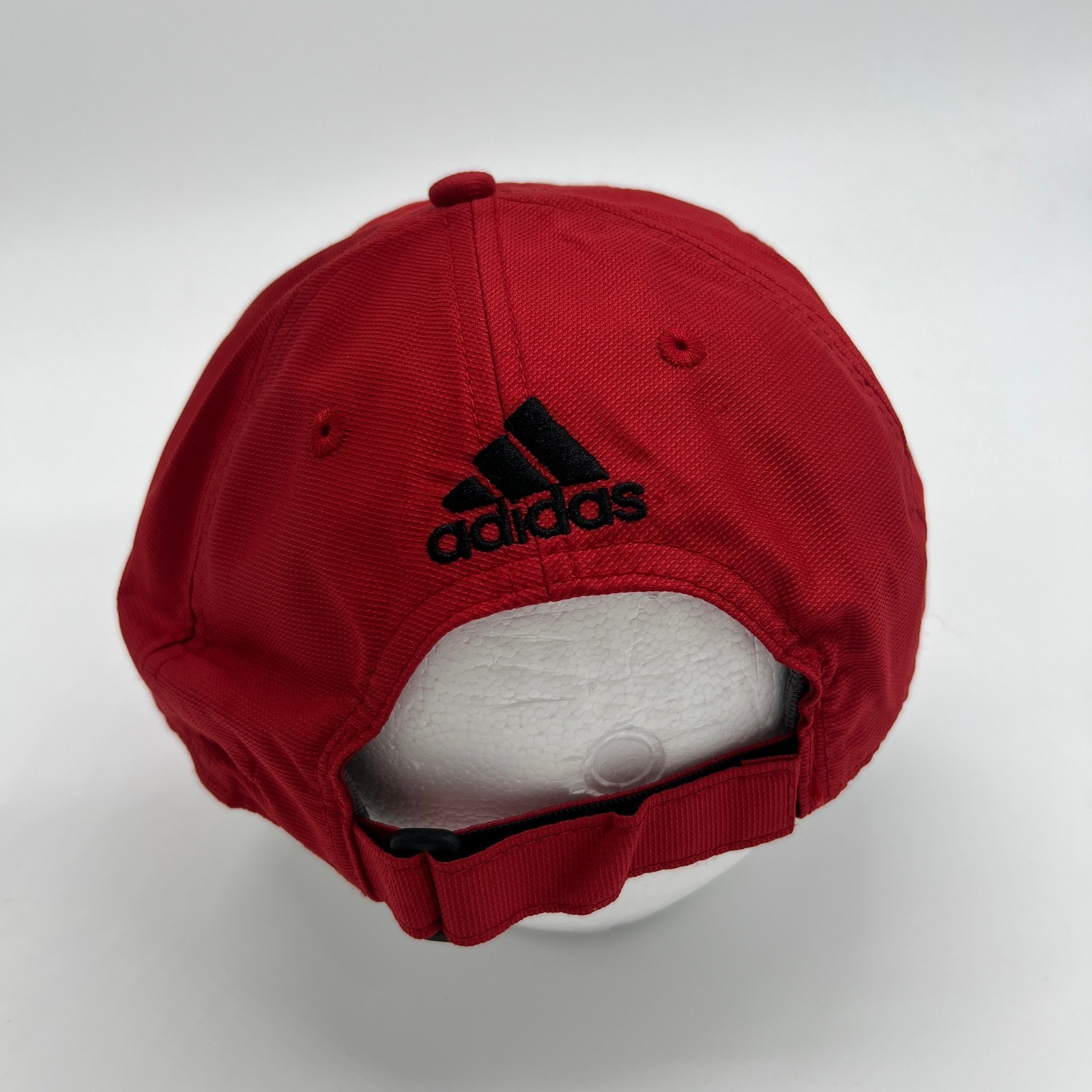 NCSU Wolfpack Adidas Climalite Red Adjustable Baseball Cap Hat New
