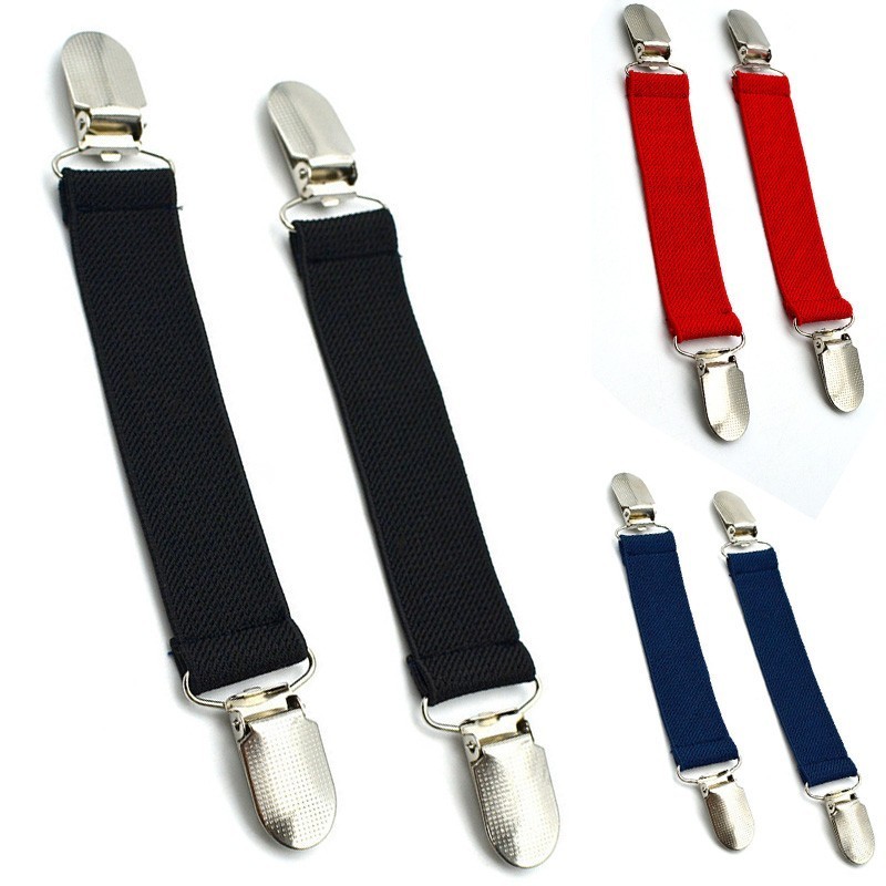 Suspender Non slip Solid Stretch Elastic Accessories Adjustable Braces