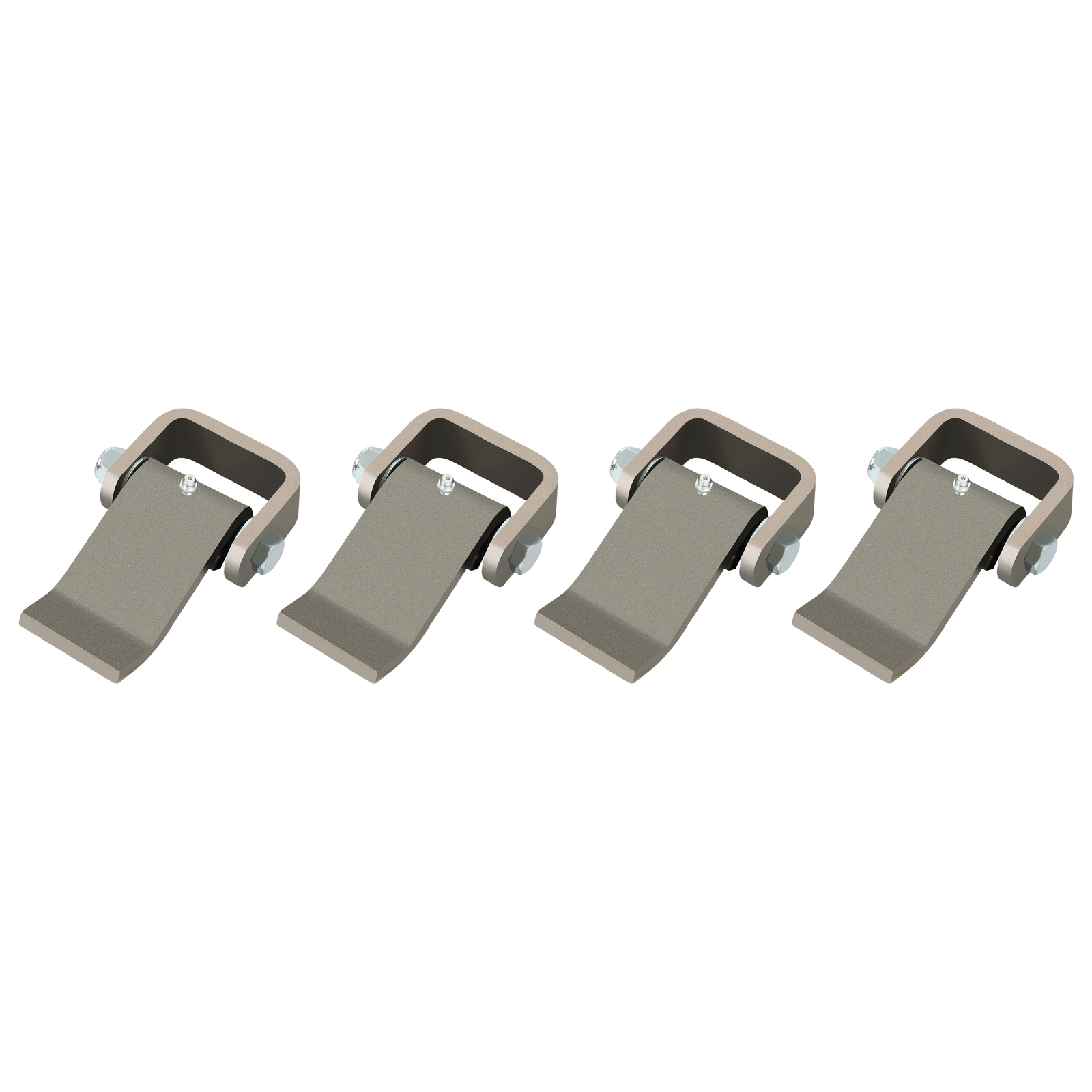 4 Short Leaf Door Hinge Greaseable Cargo Dump Trailer Truck Strap Style Gate