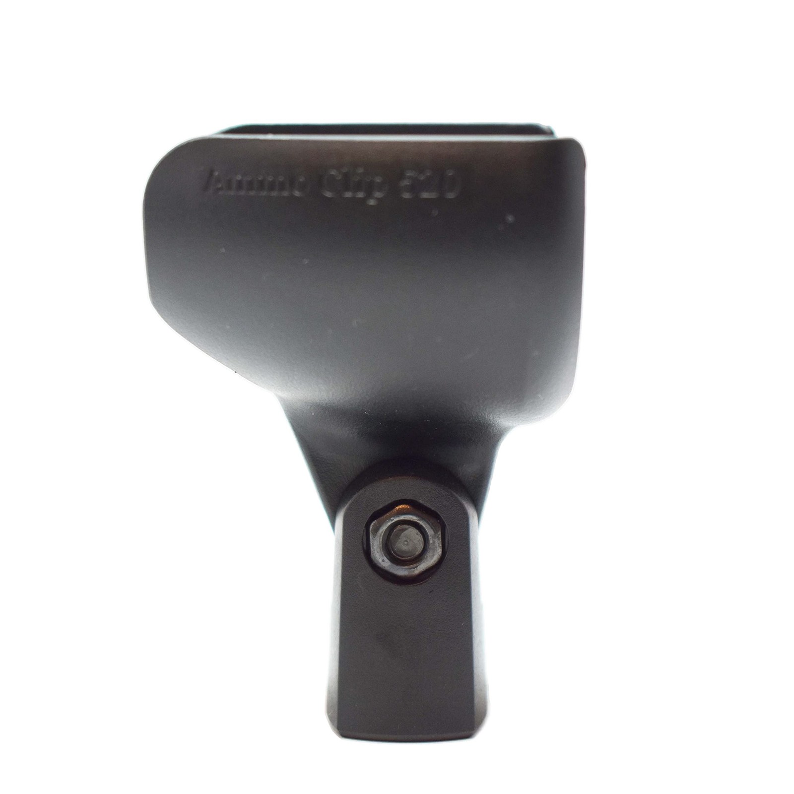 Harmonica Mic Holder Clip for Shure 520DX & Superlux D112 - Black