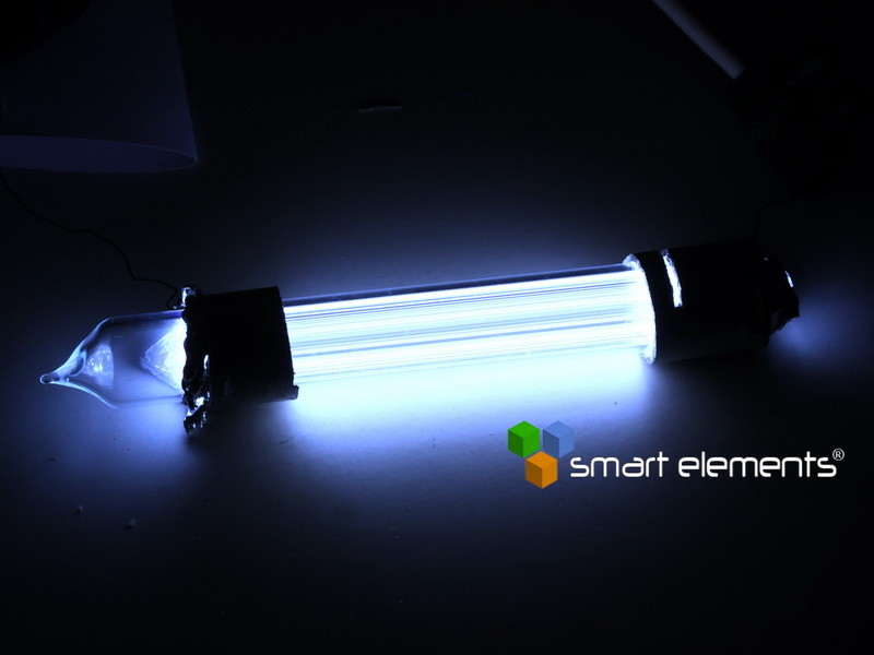 High Purity Xenon Gas Ampoule spectrum tube SUPER bright!