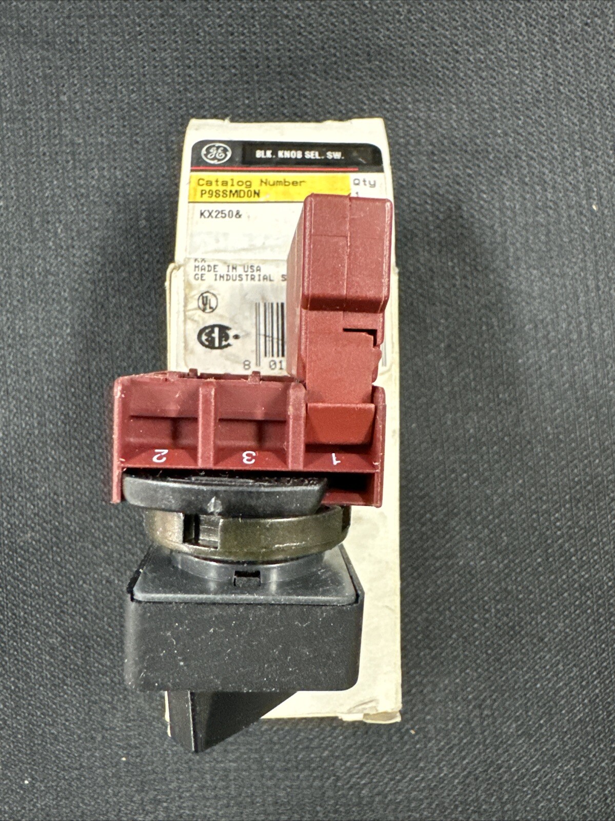 P9SSMD0N GE GENERAL ELECTRIC SELECTOR SWITCH