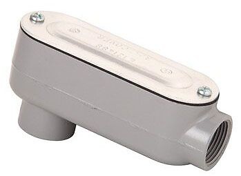 Madison Electric Products LBLA-100, Conduit Body, 1 Lb Body With C & G, 5 PC