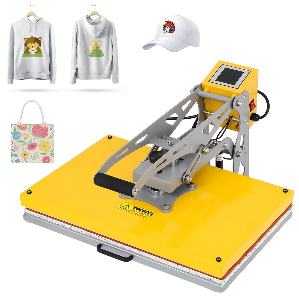 16"X24" DIY Digital Clamshell T-shirt Heat Press Machine Sublimation Transfer