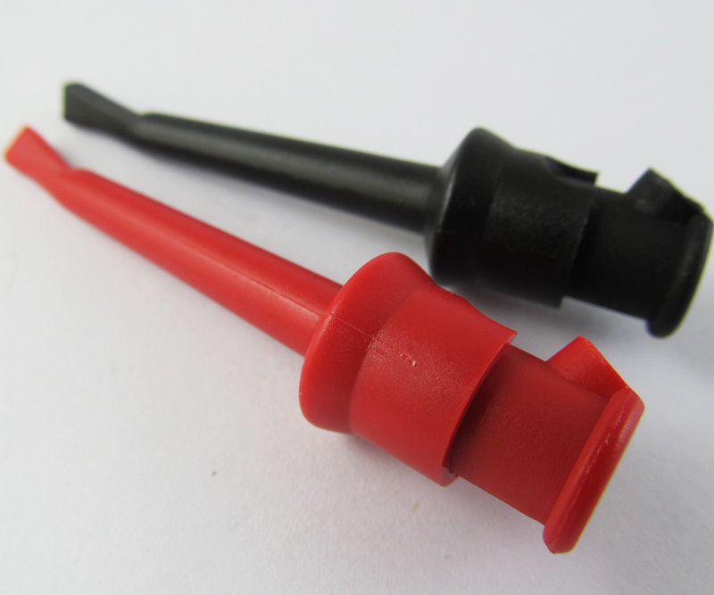 4pcs High Quality Nylon PA Copper Flexible Large Test Hook Clip Probes PCB SMD