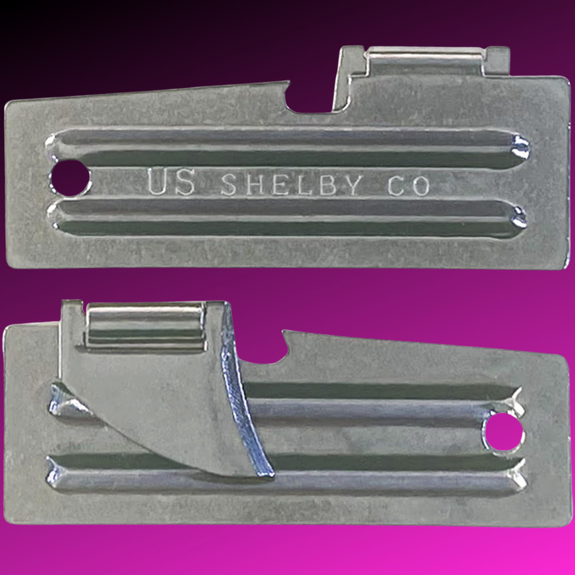 2 Pack British Military P51 Can Opener Bottle Opener Stainless Steel Ships Free
