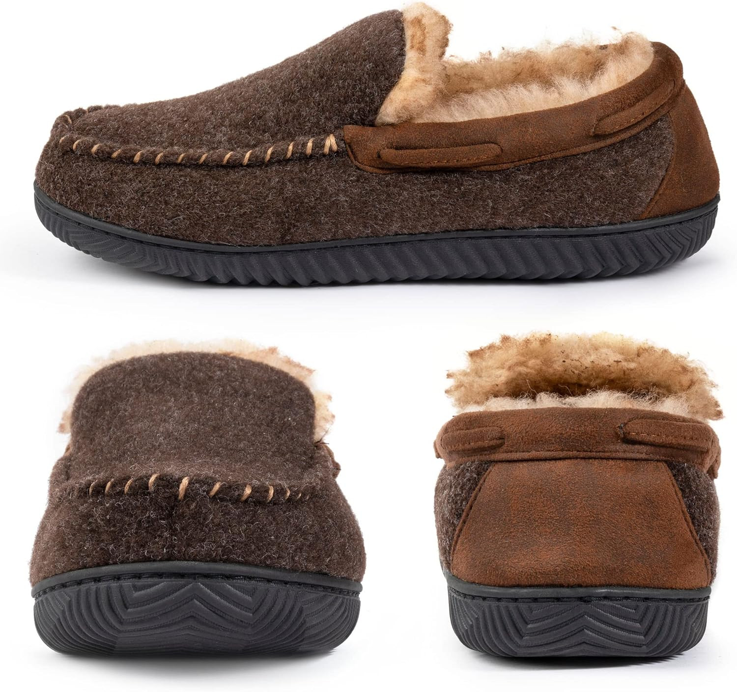 Men'S Hearthfire Memory Foam Moc Slipper