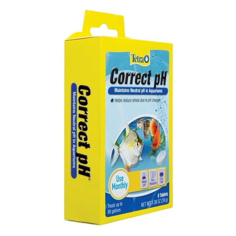 Aquarium pH Tablets 2 Pack Correct pH Maintain Neutral Level Fish Care 8 Count