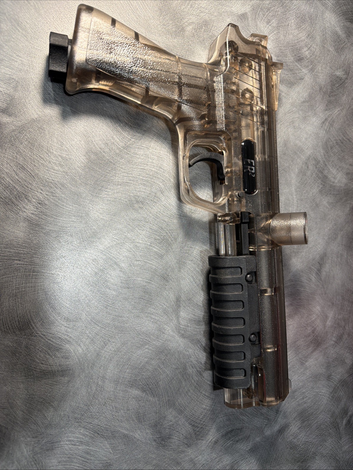 JT Clear Ghost ER2 Pump action paintball gun Pistol stock class