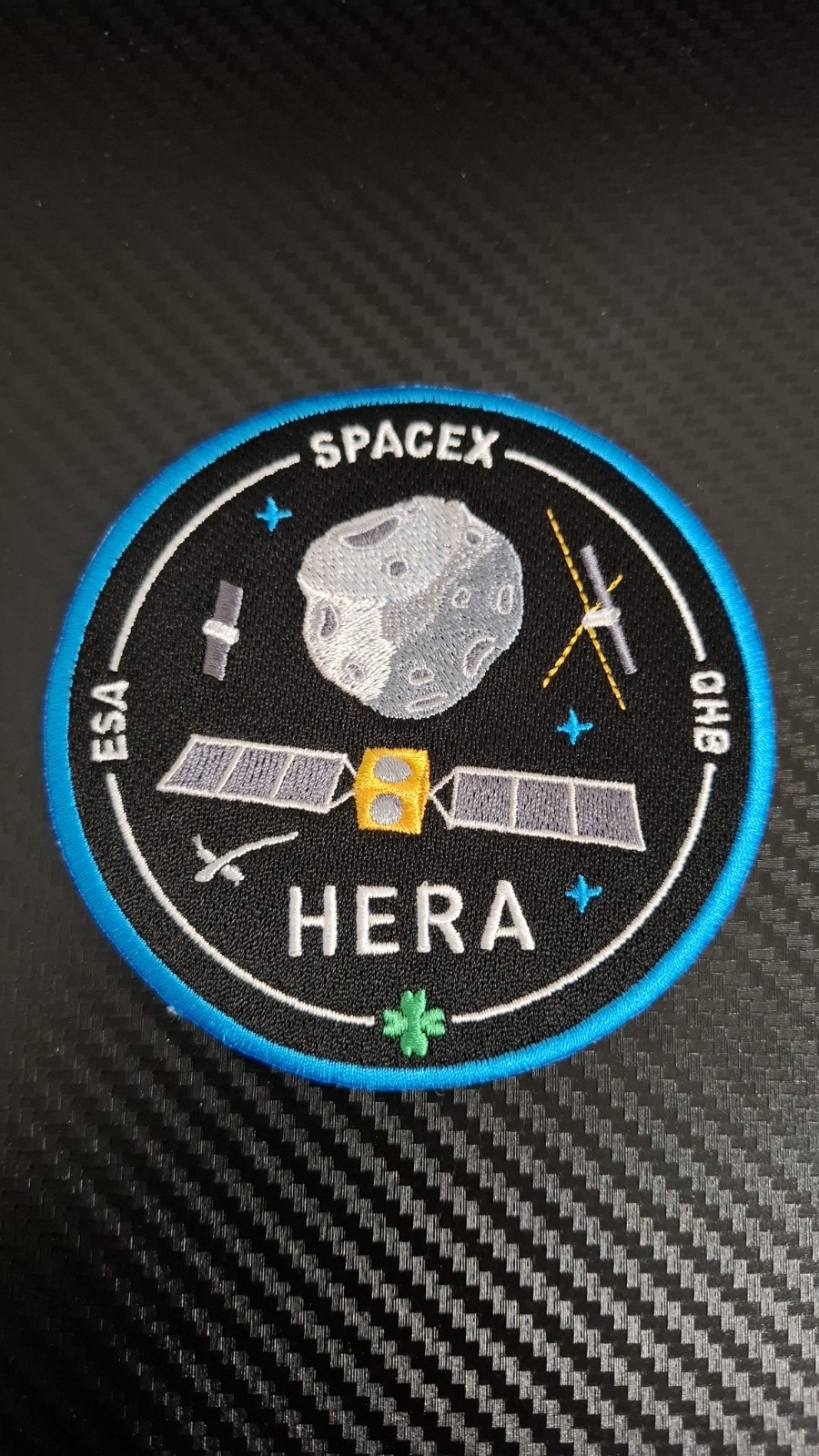 Authentic HERA SPACEX FALCON 9-Launch-ESA SATELLITE Mission Employee PATCH