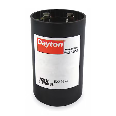 Dayton 6Flu7 Motor Start Capacitor, Round
