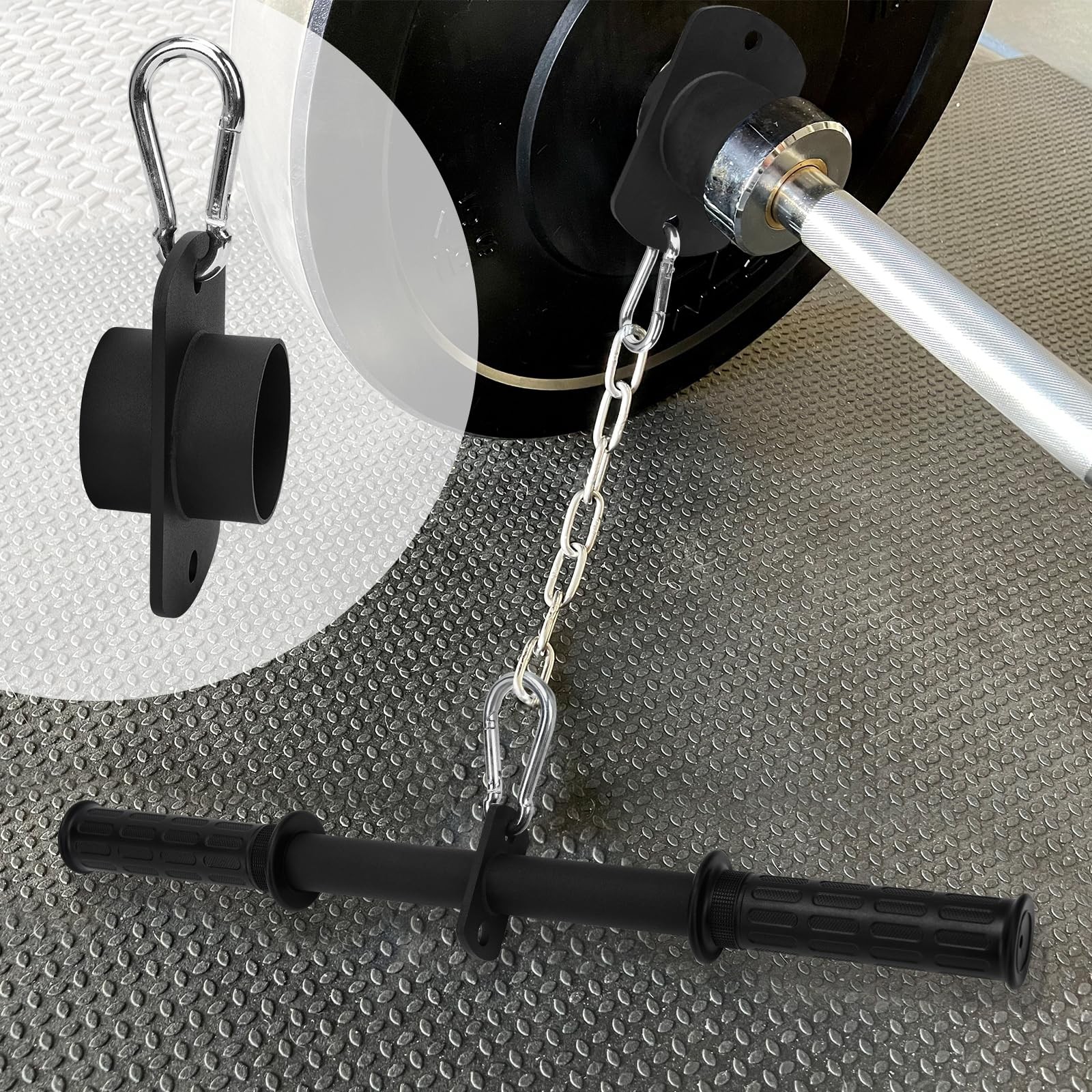 Landmine Eyelet Attachment,TBar Row Platform Post Insert Landmine Attachment ...