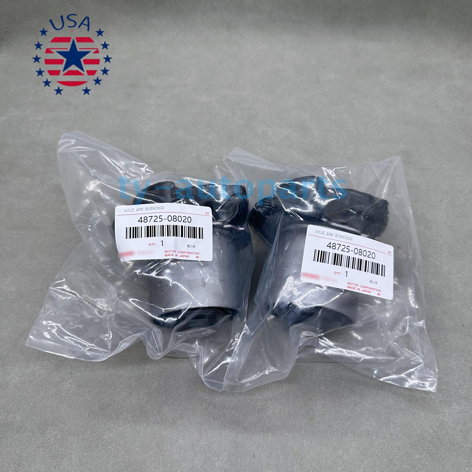 OEM! 2PCS REAR LEFT & RIGHT AXLE ARM BUSHINGS FOR TOYOTA SIENNA 04-20 TWO SIDE