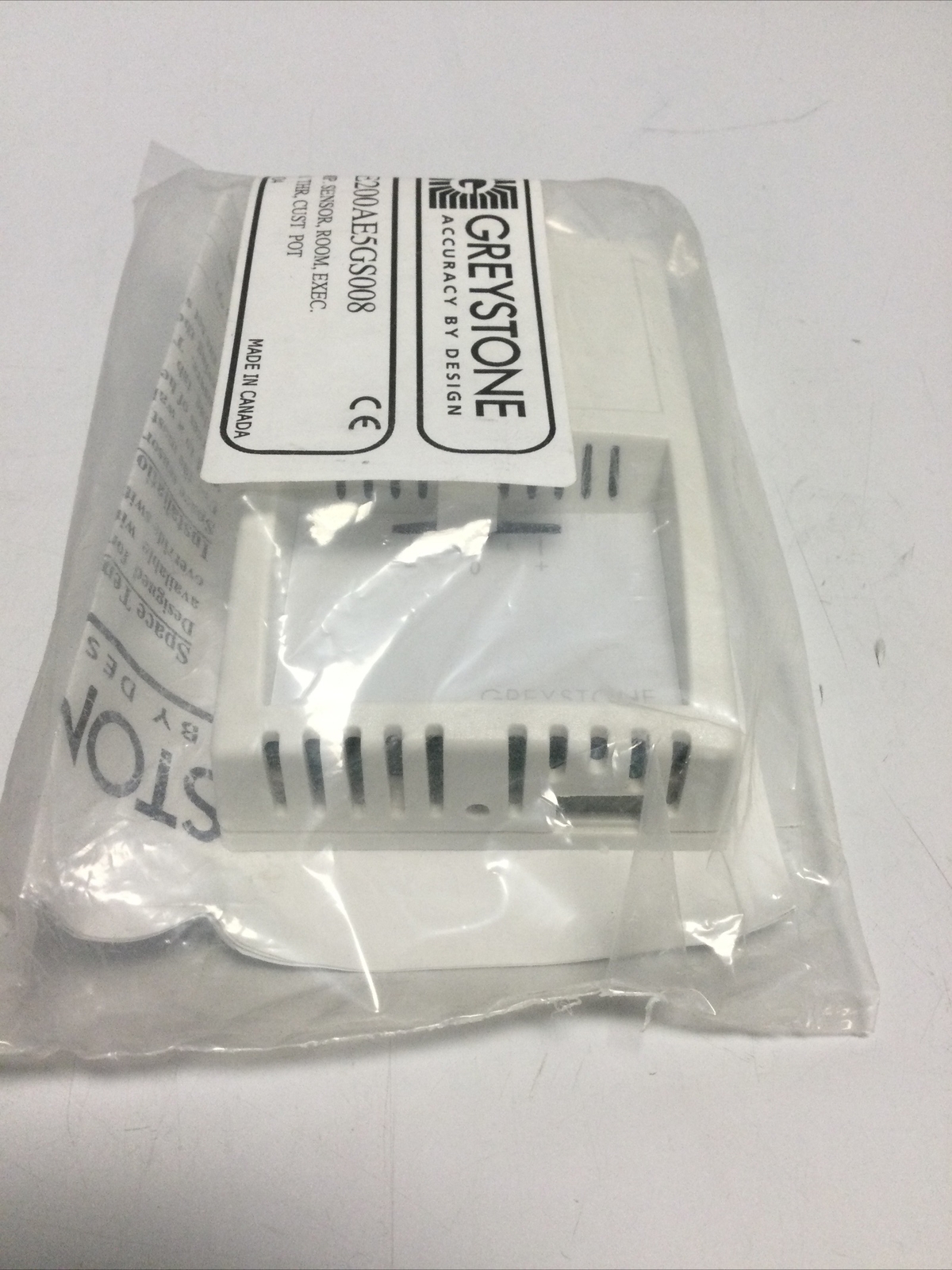 NEW, SEALED, GREYSTONE, TE200AE5GS008, MICRO ROOM TEMP. SENSOR. (9L-1)