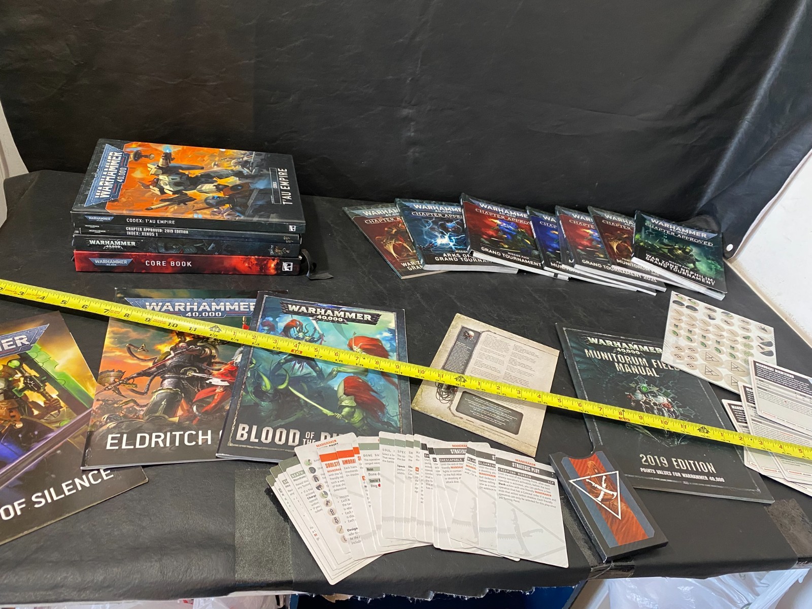 Warhammer 40k Lot Mission Packs Campaign Books Tournament Rules Core & Cards