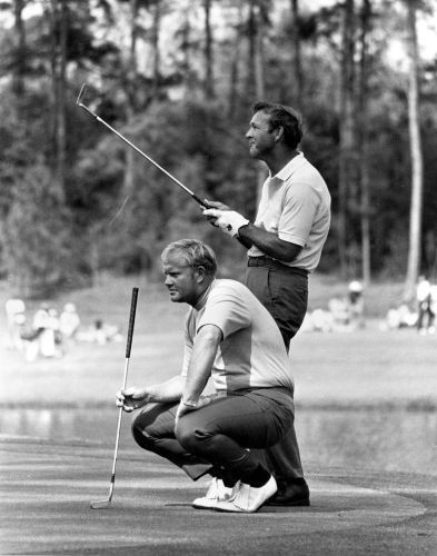 JACK NICKLAUS & ARNOLD PALMER - 8" x 10" Photo Print