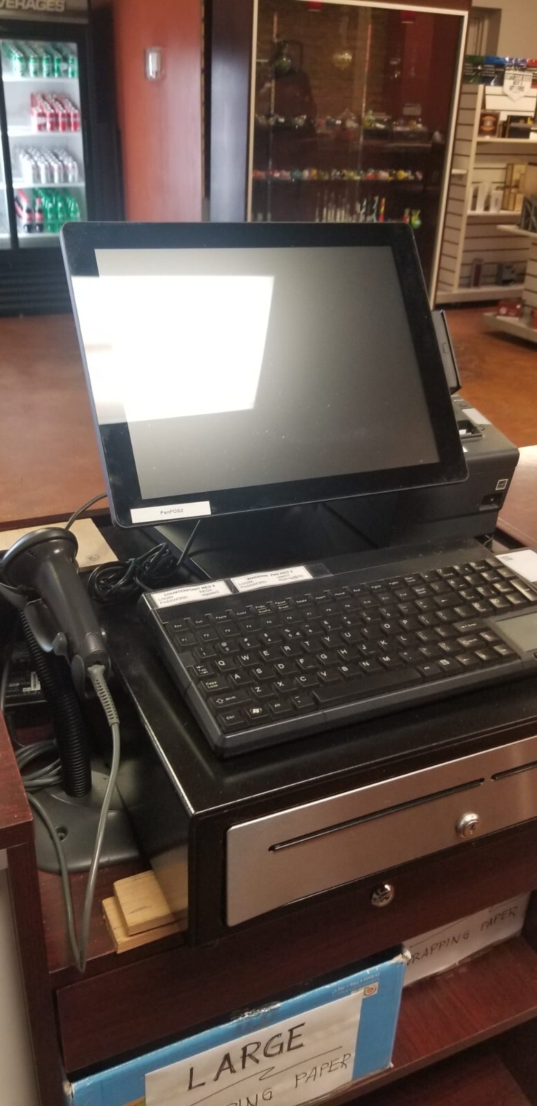 (2) NCR COUNTERPOINT POS TERMINAL SYSTEM BUNDLE - GOOD CONDITION