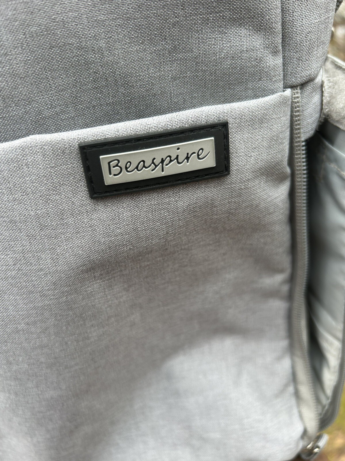 BEASPIRE camera backpack Gray 14 X 12 In