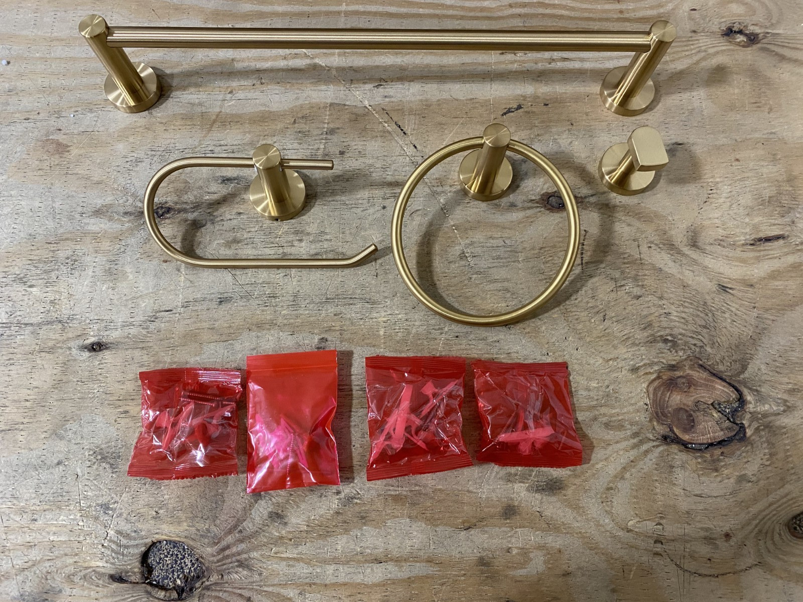 Symmons 35AC4BUNDLEBBZ Dia Bathroom Hardware Set, Brushed Bronze *READ*