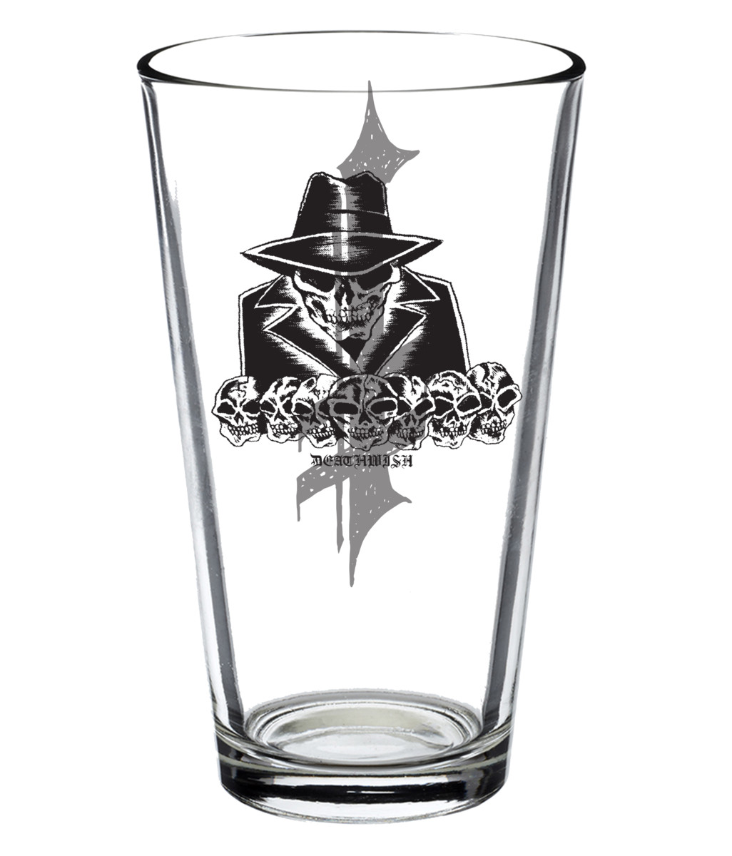 Deathwish Dealers Choice Pint Glass