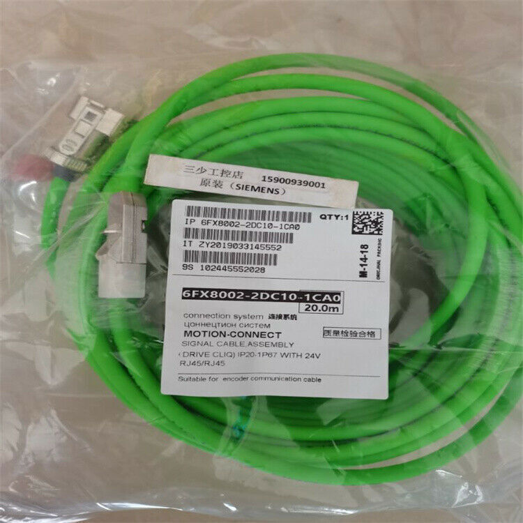 Siemens 6FX8 002-2DC10-1CA0 6FX8002-2DC10-1CA0 Encoder cable New Expedited Ship