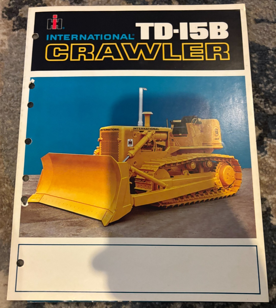 International Harvester TD-15B Pay Dozer Brochure AMIL25