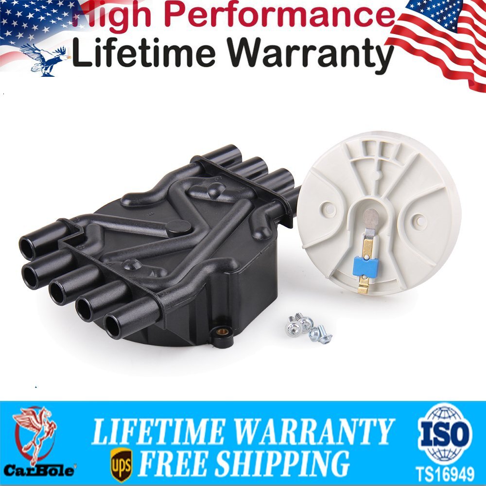 Ignition Distributor Cap and Rotor Kit for CHEVY VORTEC GMC 5.0L 5.7L V8 DR474