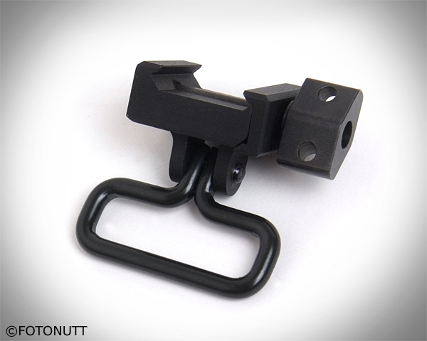 QD quick release sling swivel attachment mount fits 20mm weaver rail 1.25" USA