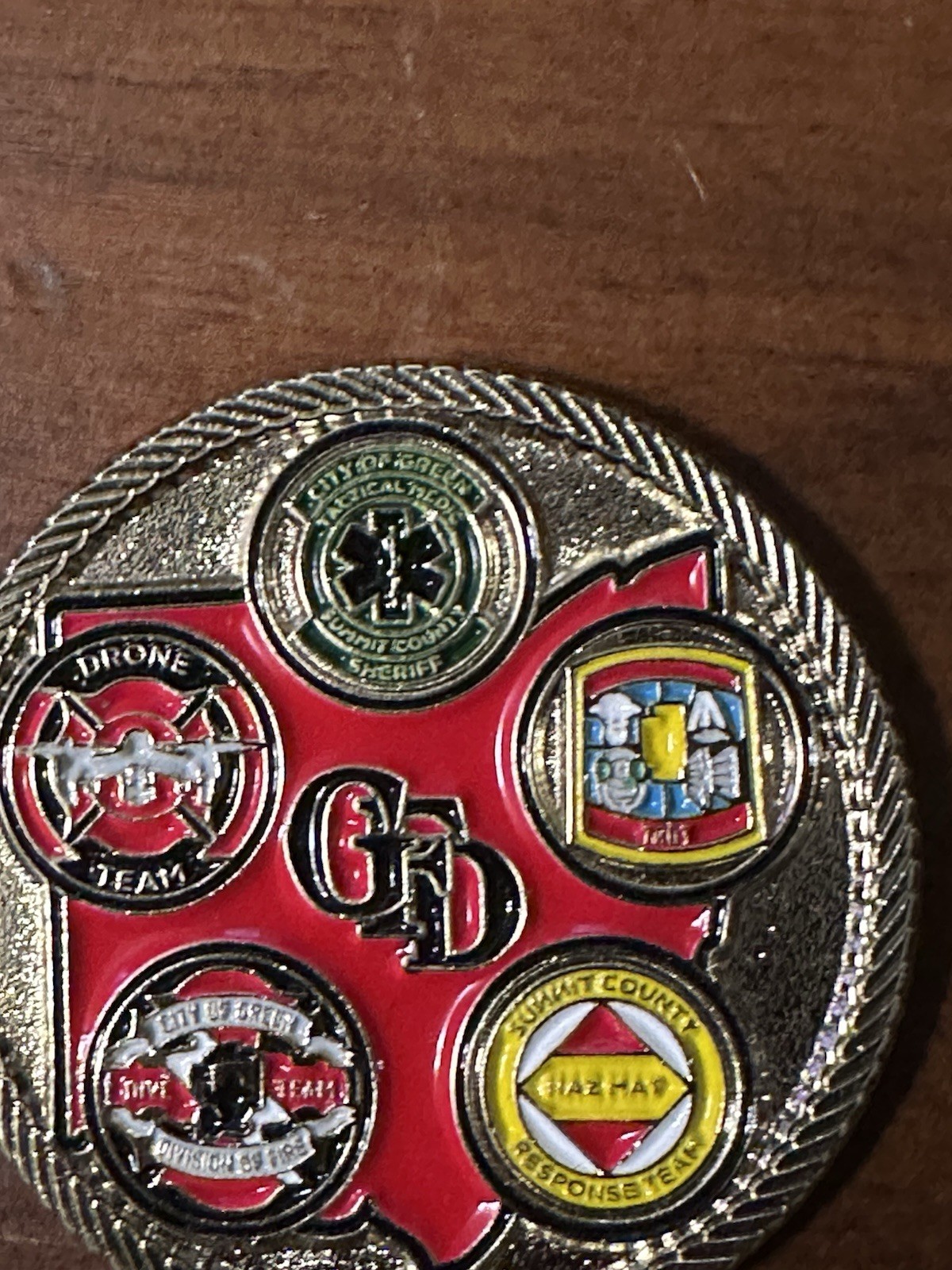 IAFF Local 2964 Fire Fighters Fire Department - Challenge Coin